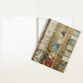 Rustikales Vintages Zeitungs-Patchwork-Collage (9) Planer (Anzeige)
