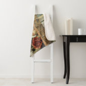 Rustikales Vintages Zeitungs-Patchwork-Collage (9) Sherpadecke (Beispiel)