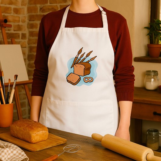 Rustikales Vollkornbrot Farmhouse Food Schürze