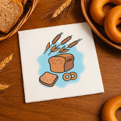 Rustikales Vollkornbrot Farmhouse Food Serviette