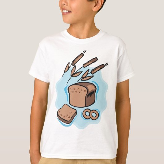 Rustikales Vollkornbrot Farmhouse Food T-Shirt (Vorderseite)