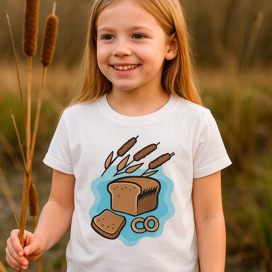 Rustikales Vollkornbrot Farmhouse Food T-Shirt