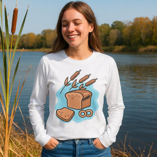 Rustikales Vollkornbrot Landhaus-Essen T-Shirt