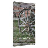 Rustikales Wagenrad-Zwischenablage im Western-Stil Klemmbrett (Rechts)