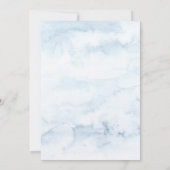 Rustikales Wald, Saitenlichter Einladung (Rückseite)