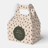 Rustikales Waldbaumgeschenk Geschenkschachtel (Vorderseite)