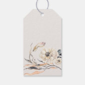 Rustikales Wappen Geschenkanhänger (Rückseite)