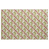 Rustikales Wasserfarben-Tulpen-Botanik-Muster MH26 Stoff (Fat Quarter (45,7 x 55,9 cm))