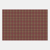 Rustikales Wasserfarbenland Kariert mit Name Geschenkpapier Set (Vorderseite 3)