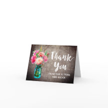 Rustikales Weckglas danken Ihnen von der