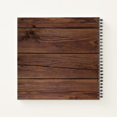 Rustikales Wedding Guest Book Eukalyptus String Li Notizblock (Rückseite)