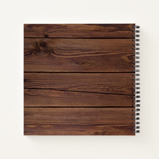 Rustikales Wedding Guest Book Eukalyptus String Li Notizblock (Rückseite)