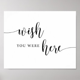 Rustikales Wedding Puzzle Gästebuch