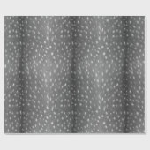 Rustikales Weideland Gepunktete Hirschfresser Geschenkpapier (Flach)