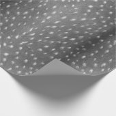 Rustikales Weideland Gepunktete Hirschfresser Geschenkpapier (Ecke)