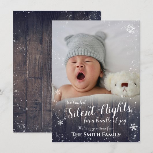 Rustikales Weihnachten (Vorne/Hinten)