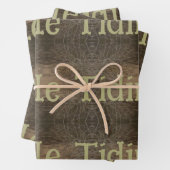 Rustikales Weihnachten-Tipppapier Geschenkpapier Set (Beispiel)