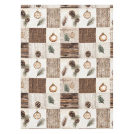 Rustikales Weihnachten Tischdecke