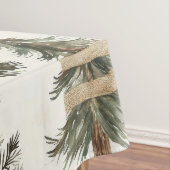 Rustikales Weihnachten Tischdecke (Beispiel)