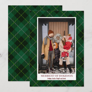 Rustikales Weihnachtsbauernhaus Flannel Holiday Ph Feiertagskarte