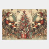 Rustikales Weihnachtsgebäck Geschenkpapier Set (Vorderseite 3)