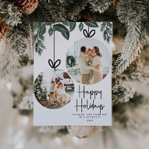 Rustikales Weihnachtsgebirge Foto