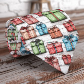 Rustikales Weihnachtsgeschenk Necktie Krawatte
