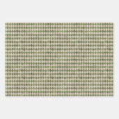 Rustikales Weihnachtsopfpapier Geschenkpapier Set (Vorderseite 3)