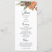 Rustikales Weihnachtsprogramm Programm (Vorderseite)