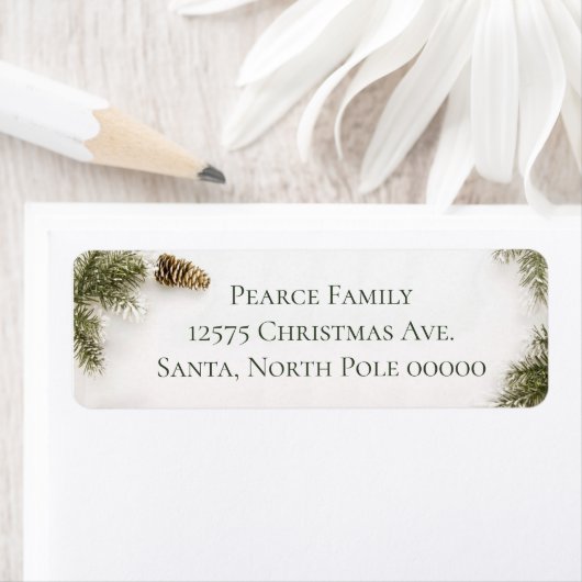 Rustikales Weihnachtsschild (Insitu)