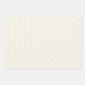 Rustikales Weihnachtssee Camping Rot & Grün Geschenkpapier Set (Vorderseite 3)