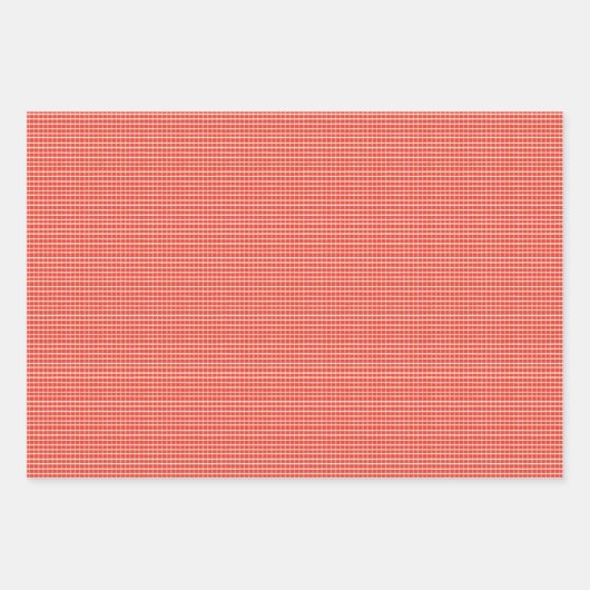 Rustikales Weihnachtssee Camping Rot & Grün Geschenkpapier Set (Vorderseite 2)