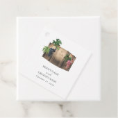 Rustikales Weinkeller Weinkeller Weinberg Hochzeit Geschenkanhänger (Beispiel)