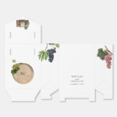 Rustikales Weinkeller Weinkeller Weinberg Hochzeit Geschenkschachtel (Ungefaltet)