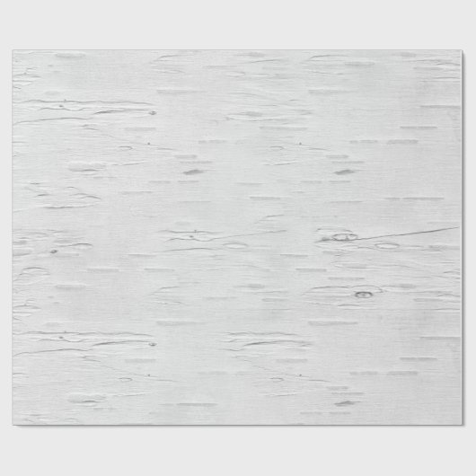 Rustikales weißes Birnendesign Geschenkpapier (Flach)