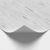 Rustikales weißes Birnendesign Geschenkpapier (Ecke)