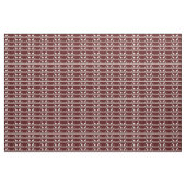 Rustikales, weißes Elch-Stoffstück Stoff (Yard (91,4 cm))
