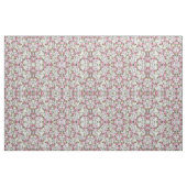 Rustikales weißes hölzernes mit Blumenmuster des Stoff (Yard (91,4 cm))