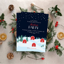 Rustikales weißes Weihnachten