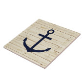 Rustikales Weißholz mit Ankern Fliese (Seite)