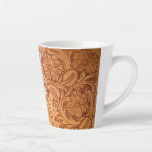 Rustikales Western aus braunem Cowboy Milchtasse (Rechts)