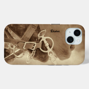 Rustikales Western-Braunes Pferd Case-Mate iPhone Hülle