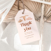 Rustikales Western Brautparty Geschenkanhänger