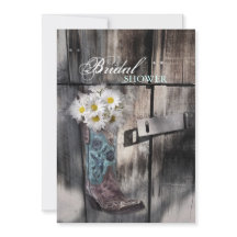 rustikales Western Cowboy Brautparty