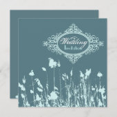 rustikales Western Einladung (Vorne/Hinten)