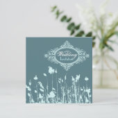 rustikales Western Einladung (Stehend Vorderseite)