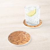 Rustikales Western im Südwesten Getränkeuntersetzer (Seite)