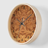 Rustikales Western im Südwesten Wanduhr (Winkel)