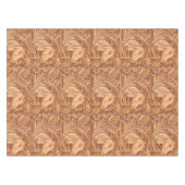 rustikales Westernlandleder-Reiterpferd Tischdecke (Vorderseite (Horizontal))
