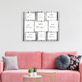 Rustikales Wetter beängstigendes Fotomaterial aus  Leinwanddruck (Insitu (Wohnzimmer))